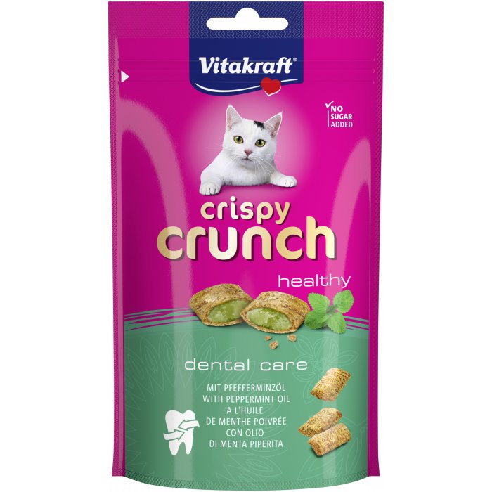Golosinas Para Gatos Vitakraft Crispy Crunch Dental  60g