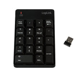 EAN 4052792029864 - LogiLink ID0120 teclado numérico Portátil RF inalámbrico Negro imagen 1