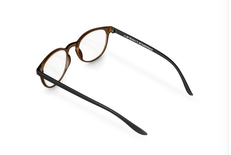 Hama Gafas De Lectura De +1.5 Dioptrias - Montura De Plastico Reciclado - Unisex - Marron