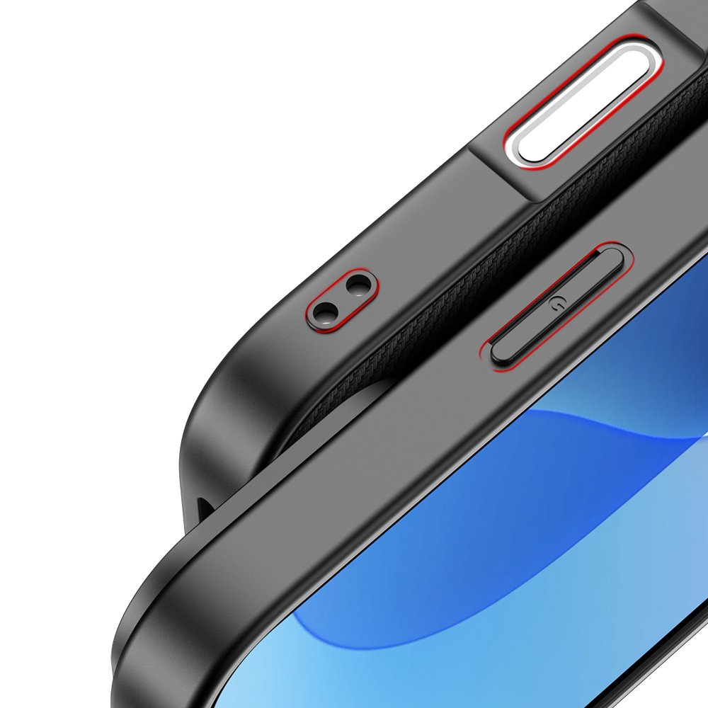 Funda  Nevox Styleshell Nylo Para Iphone 16 Pro 4250686413847 Negra