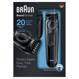 Cortabarbas Braun Beardtrimmer Bt3022 Con Batería 3 Accesorios
