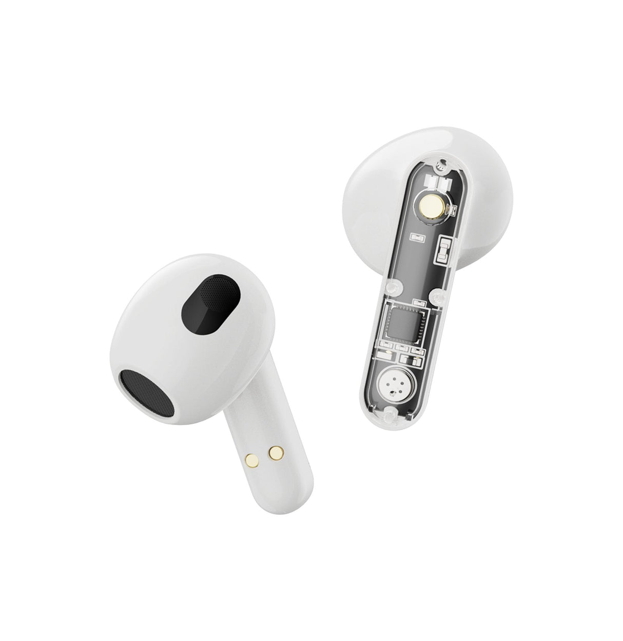 Streetz Bt Tws In-Ear KopfhRer Transparent Weiá