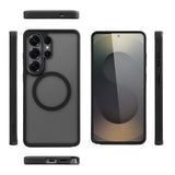 Nevox Styleshell Invisio - Samsung Galaxy S26 Ultra Kom. Con Magsafe,Schwarz
