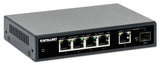 EAN 0766623561822 - Intellinet 561822 switch Gigabit Ethernet (10/100/1000) Energía sobre Ethernet (PoE) Negro imagen 2