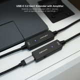 Cable Usb 3.2 Prol C/Amplificador Tipo C/M-C/H 10m