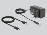 EAN 4043619640539 - DeLOCK 64053 hub de interfaz USB 3.2 Gen 2 (3.1 Gen 2) Type-C 10000 Mbit/s Negro imagen 4