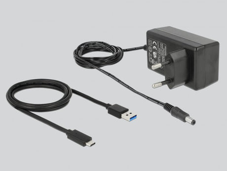 EAN 4043619640539 - DeLOCK 64053 hub de interfaz USB 3.2 Gen 2 (3.1 Gen 2) Type-C 10000 Mbit/s Negro imagen 4