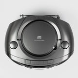 Radio Cd-Casete Aiwa Boombox Bbtc-550mg Gris Casete/Cd/Usb/Bt/Mp3/Fm Pll/Aux In 3.5mm/2x3w Bbtc-550mg