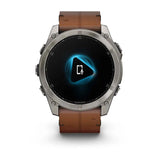 Garmin Fenix 8 3,56 Cm (1.4") Amoled 51 Mm Digital 454 X 454 Pixeles Pantalla Táctil Titanio Wifi Gps (Satélite)