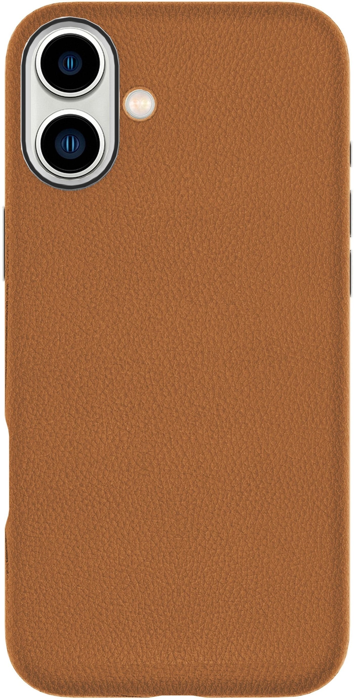 Infinite Venice Iphone 16  Brown Leather Magnetic Cover.