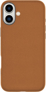 Infinite Venice Iphone 16  Brown Leather Magnetic Cover.