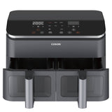 Cosori Dual Basket Heissluftfriteuse Schwarz