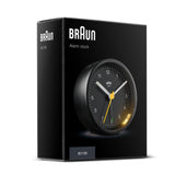 Braun Bc12, Reloj Despertador Analógico, Alrededor, Negro, Analógica, Amarillo, Batería