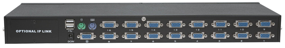 Intellinet Kvm Switch Ps2+Combo Usb 16-Port Rackmount    Sw