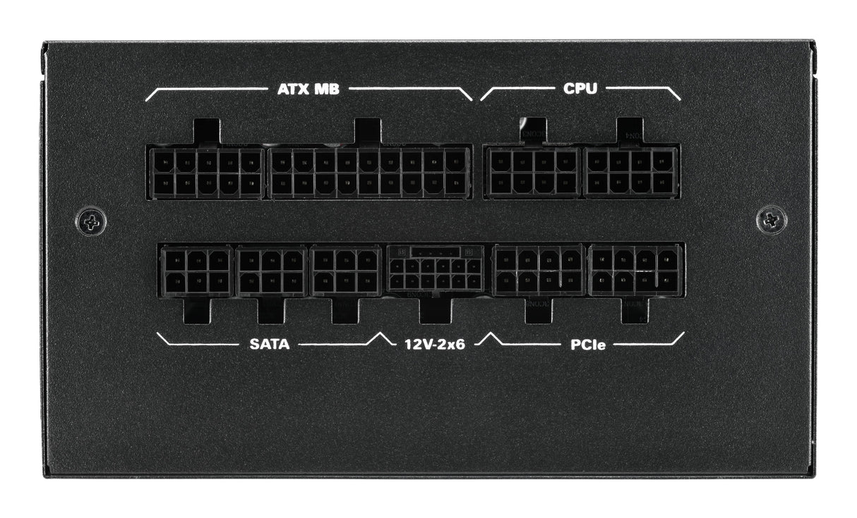 Fuente De Alimentación Sharkoon Rebel P20 1200w Para Pc Negra, 1x Conexión De Alta Potencia De 12 Pines, 4x Pcie, Gestión De Cables, 1200 Vatios 4044951040643