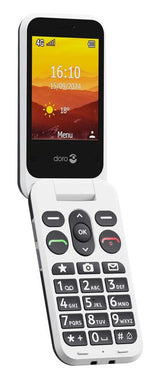 Doro Leva L20 4g, Grossttastenklapphandy,Schwarz-Weiss