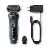 Afeitadora De Láminas Braun Series 5 50-M1000s Negro, Azul