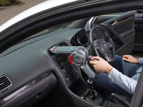 EAN 5035048617625 - Black & Decker PV1200AV aspiradora de mano Gris, Rojo, Transparente imagen 4