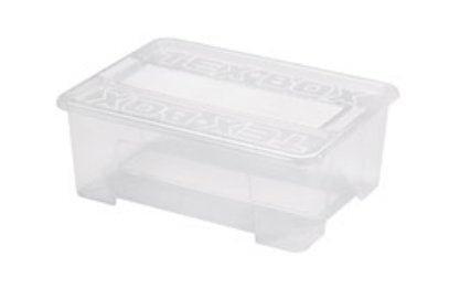 Caja De Almacenamiento Tex 28,0 X 38,0 X 14,0 Cm Transparente