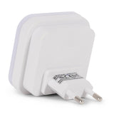 Entac Nachtlicht 0.5w Quadrat. Cw Blanco Dämmerungssensor