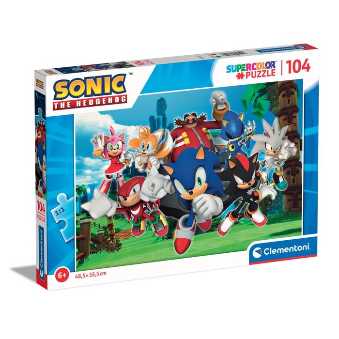 Puzzle Sonic The Hedgehog 104pzs
