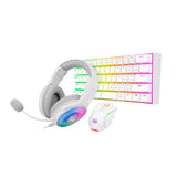 Redragon Combo Teclado+Ratón+Auricular K630rgbw+M607w+H350rgb-1-W Blanco Español