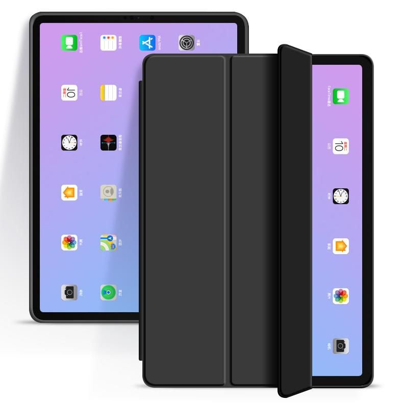 Denver Folio Case Ipad Pro 13  2024. Black Pu Leather Front
