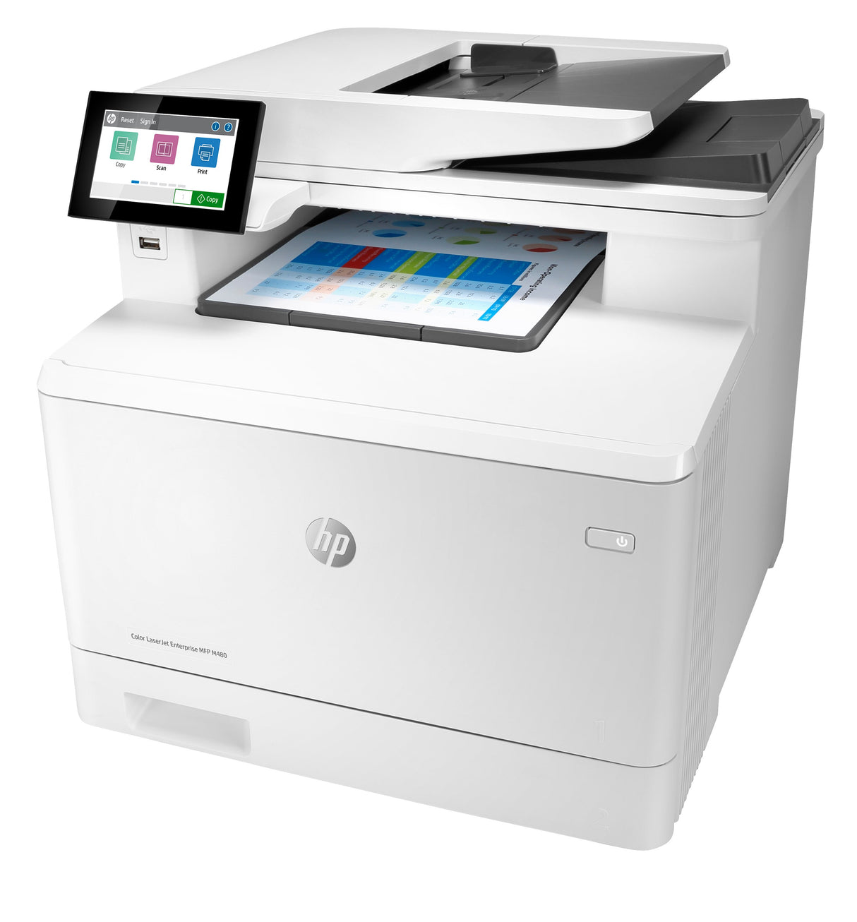 EAN 0193905216864 - HP Color LaserJet Enterprise MFP M480f Laser A4 600 x 600 DPI 27 ppm Wifi imagen 2