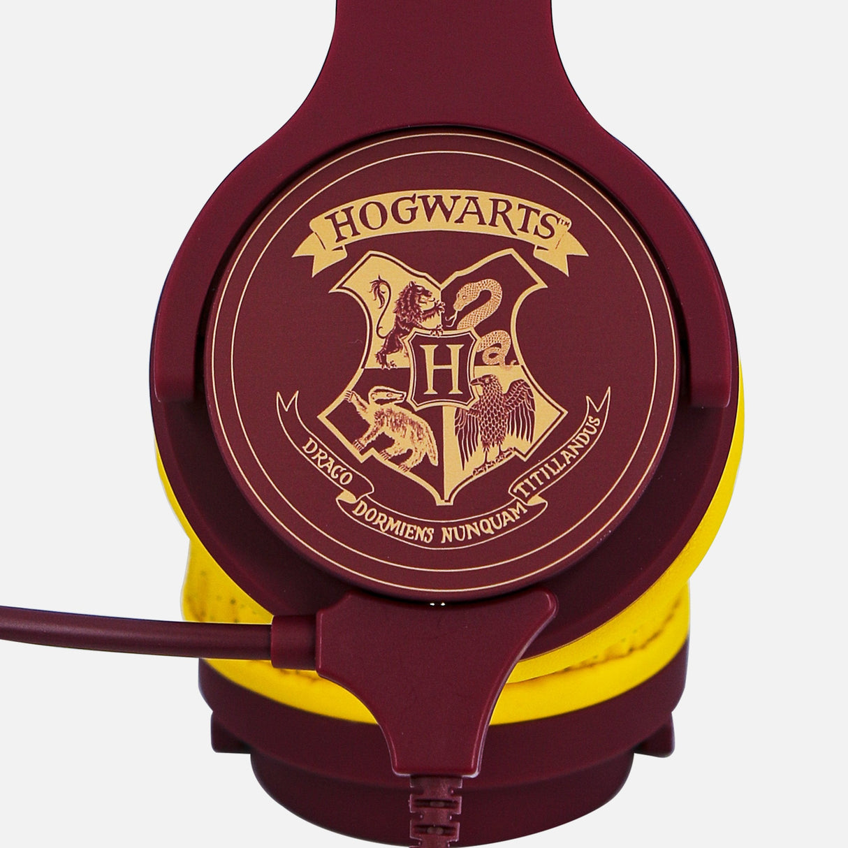 Otl Technologies Harry Potter Hogwarts Crest Auriculares Alámbrico Diadema Juego Borgoña, Amarillo