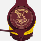 Otl Technologies Harry Potter Hogwarts Crest Auriculares Alámbrico Diadema Juego Borgoña, Amarillo