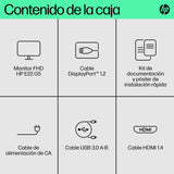 EAN 0196786298073 - HP E-Series E22 G5 FHD Monitor pantalla para PC 54,6 cm (21.5") 1920 x 1080 Pixeles Full HD LCD Negro, Pl imagen 5