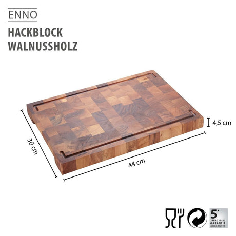 EAN 4006664139489 - GEFU 13948 tabla de cocina para cortar Rectangular Madera Nuez, Madera imagen 2
