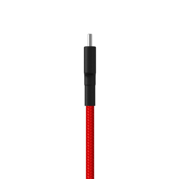 Cable Usb Xiaomi Sjv4110gl Usb Macho Usb Tipo-C Macho 1m Rojo Y Negro