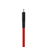 Cable Usb Xiaomi Sjv4110gl Usb Macho Usb Tipo-C Macho 1m Rojo Y Negro