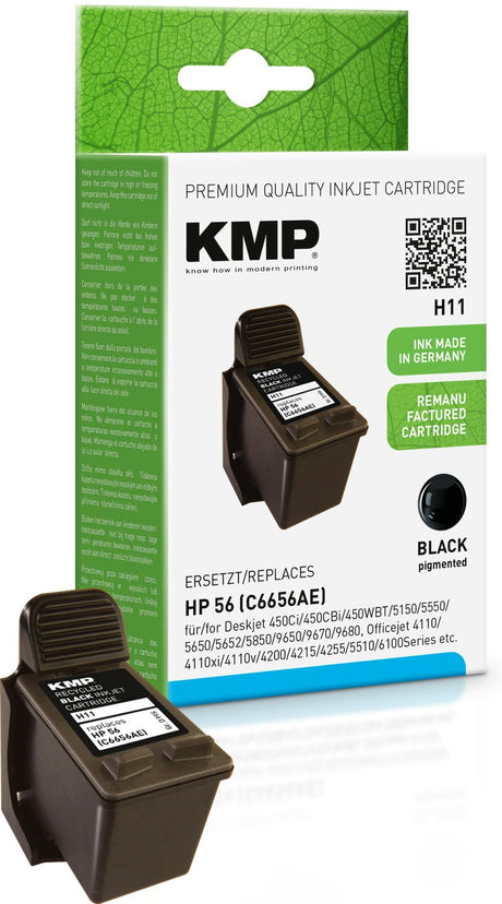 EAN 4011324995565 - KMP H11 cartucho de tinta 1 pieza(s) Negro imagen 1