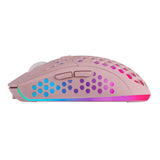 Ratón Gaming Inalámbrico Mars Gaming Mmw3p Batería Recargable Hasta 3200 Dpi Rosa
