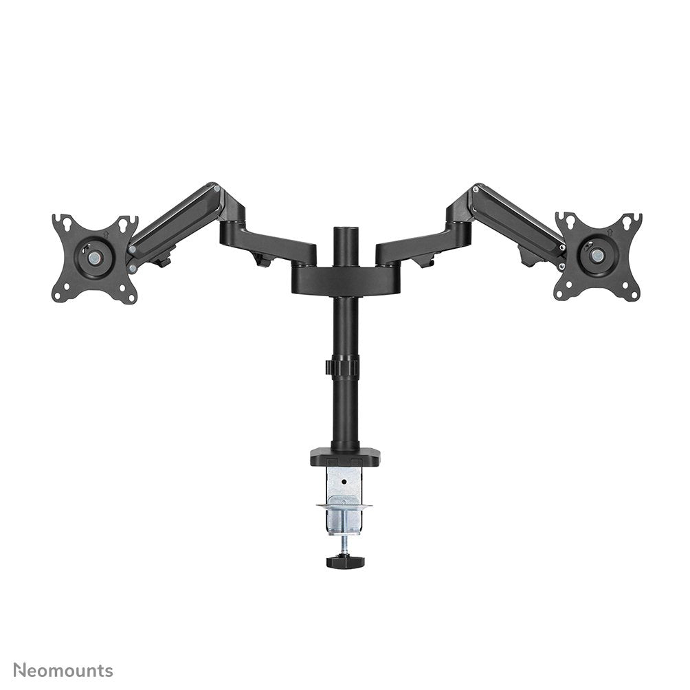 Neomounts Soporte De Escritorio De Movimiento Completo Para 2 Pantallas De 17-27" 7kg Ds70-750bl2