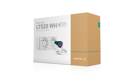 EAN 6933412728115 - DeepCool LT520 WH Procesador Sistema de refrigeración líquida todo en uno 12 cm Blanco 1 pieza(s) imagen 6
