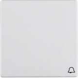 Berker 16206059 Tecla Basculante M Impresión Symbol Klingel Blanco Polar Samt