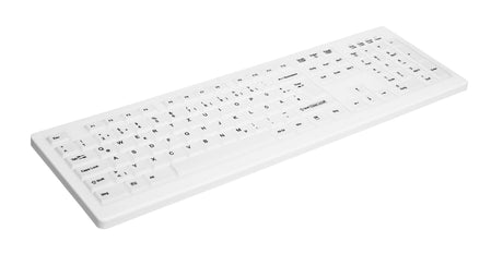 EAN 4025112098390 - CHERRY AK-C8100F-FU1-W/GE teclado Oficina RF inalámbrico QWERTZ Alemán Blanco imagen 2