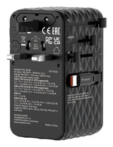 EAN 23942301868 - Verbatim Charge 'n' Travel 70W Universal Negro Corriente alterna Carga rápida Interior imagen 4
