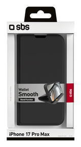 Sbs Wallet Stand Iphone 17 Pro Max Schwarz