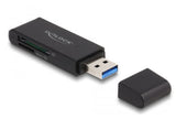 Lector De Tarjeta Delock 91002 Usb Negro