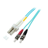Efb Duplex Cable De Red Lc-St Om3 0,5m Lszh 2mm Aqua