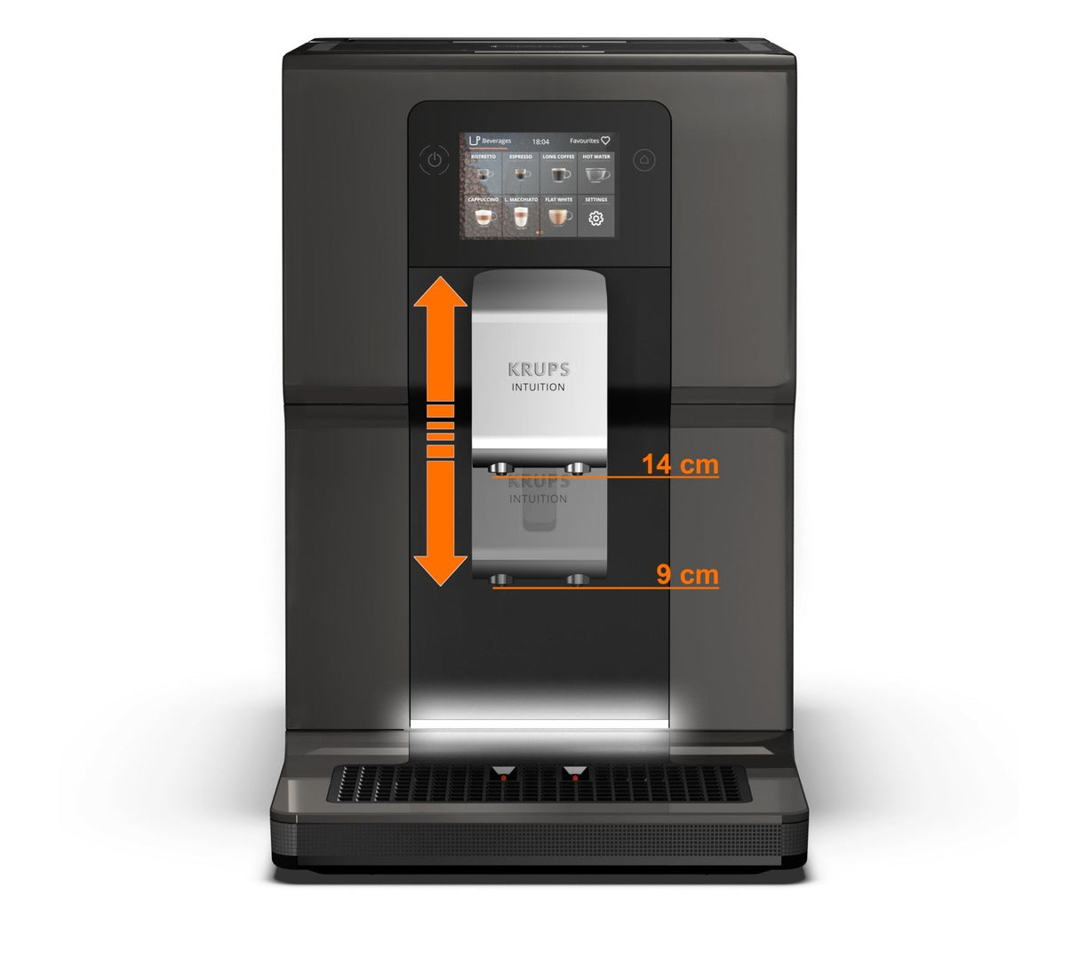 Cafetera Krups Intuition Preference Ea872b10 Negra