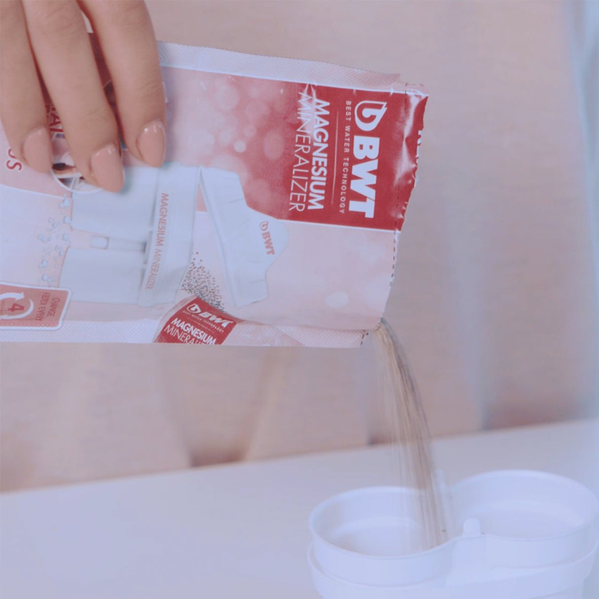 Bwt 814544 Longlife Refill 1+3 White