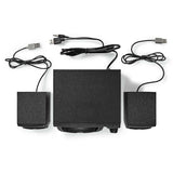 Nedis Altavoces  Gaming Altavoz: 2.1 Alimentado Por Usb 3.5 Mm Macho 33 W Led