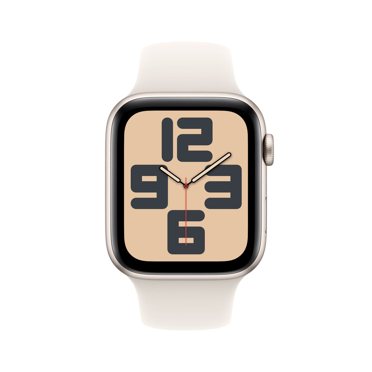 Apple Watch Se, Smartwatch Champagne, Aluminio, 44 ??Mm, Pulsera Deportiva Polarstern M/L Mxev3qf/A