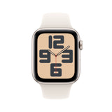 Apple Watch Se, Smartwatch Champagne, Aluminio, 44 ??Mm, Pulsera Deportiva Polarstern S/M Mxeu3qf/A