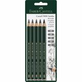 Faber Castell Lápices De Dibujo Jumbo 9000 Pack De 5 Surtidos